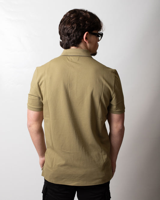 Polo C.P. Company in stretch piquet uomo