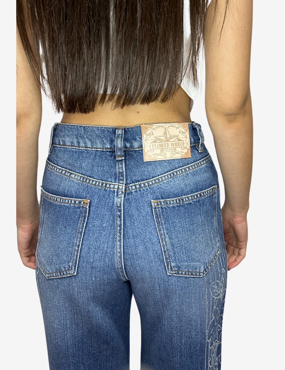 Jeans Twinset Actitude con strappi donna
