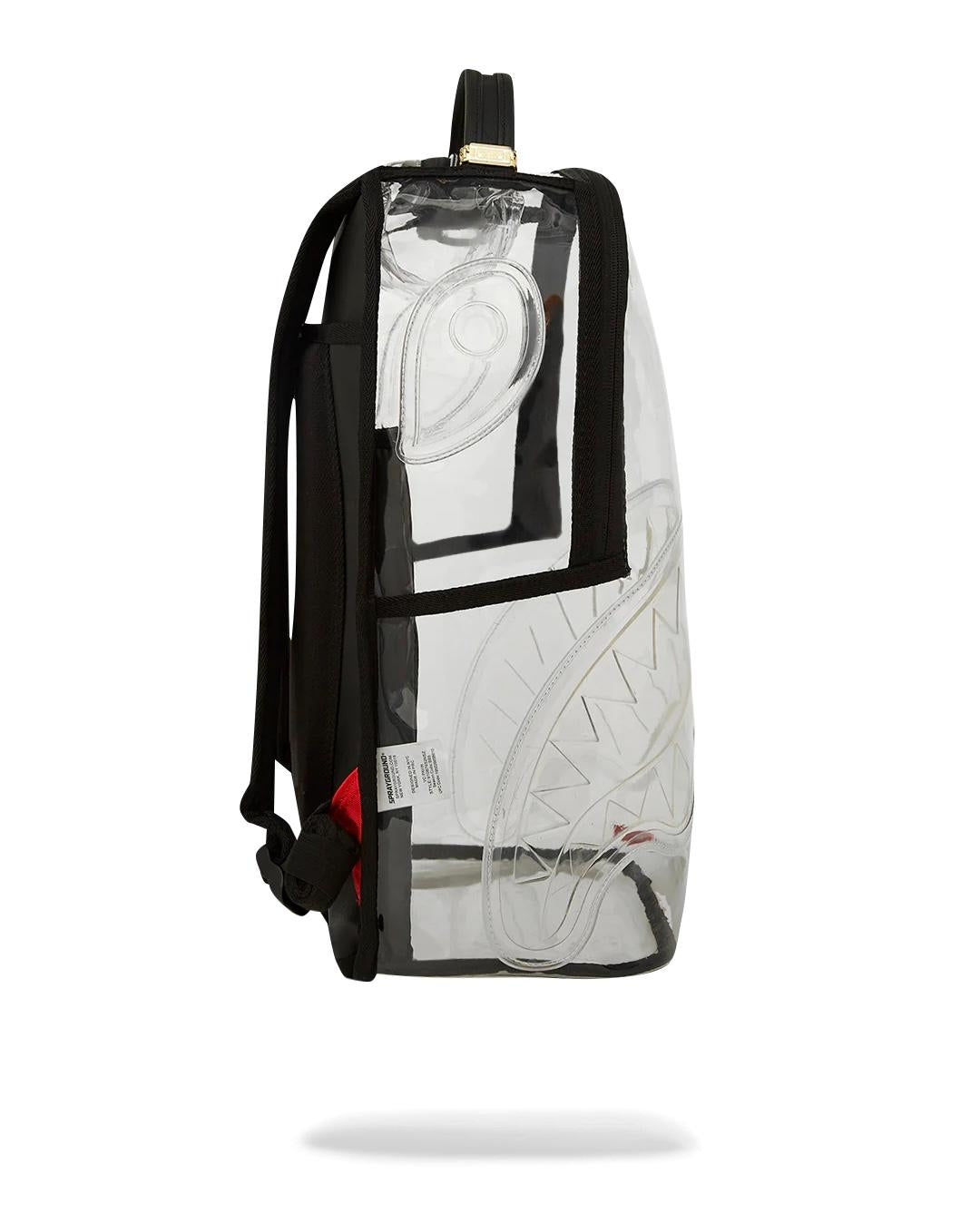 Zaino Sprayground trasparente Clear bear dlx backpack