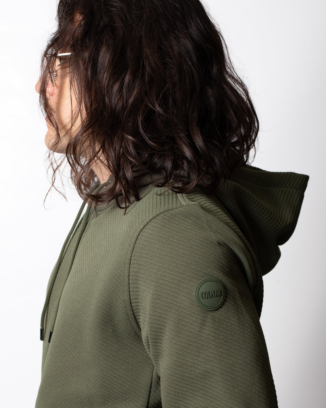 Felpa Colmar "Freaky" fullzip con cappuccio uomo