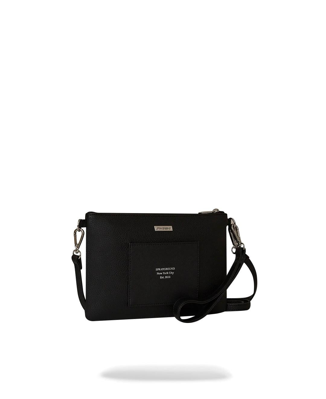 Pochette Sprayground nero Night sky crossover cluth con tracolla