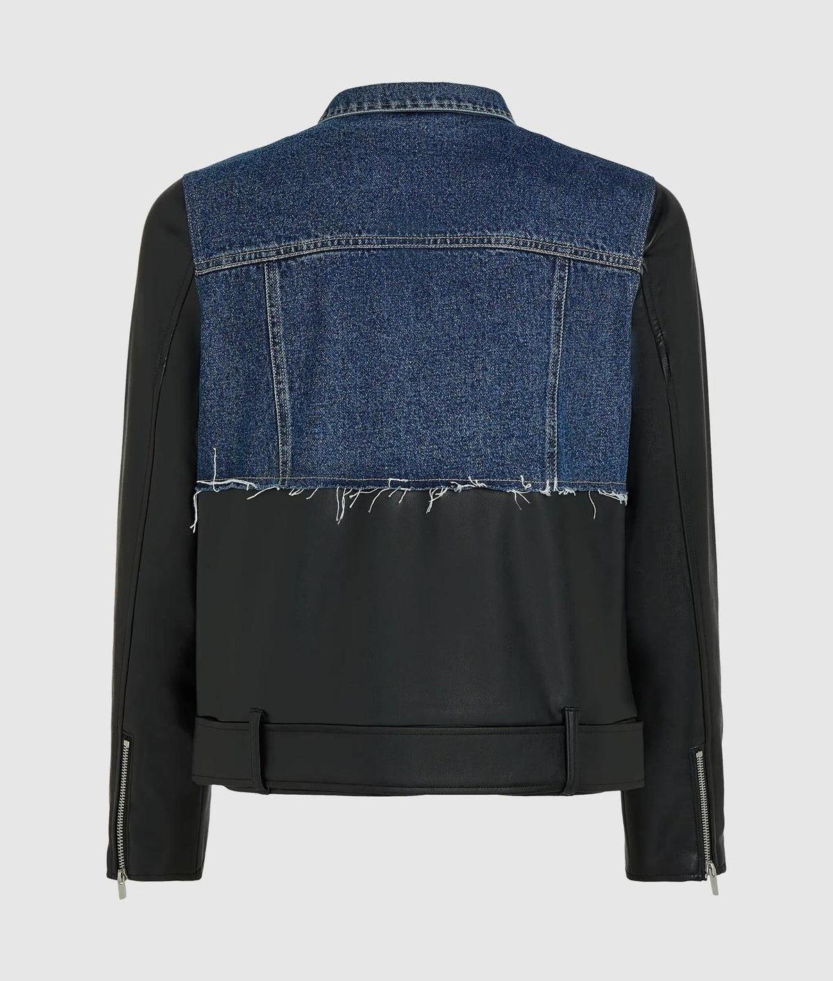 Giubbtto Karl Lagerfeld Jeans in denim ed ecopelle