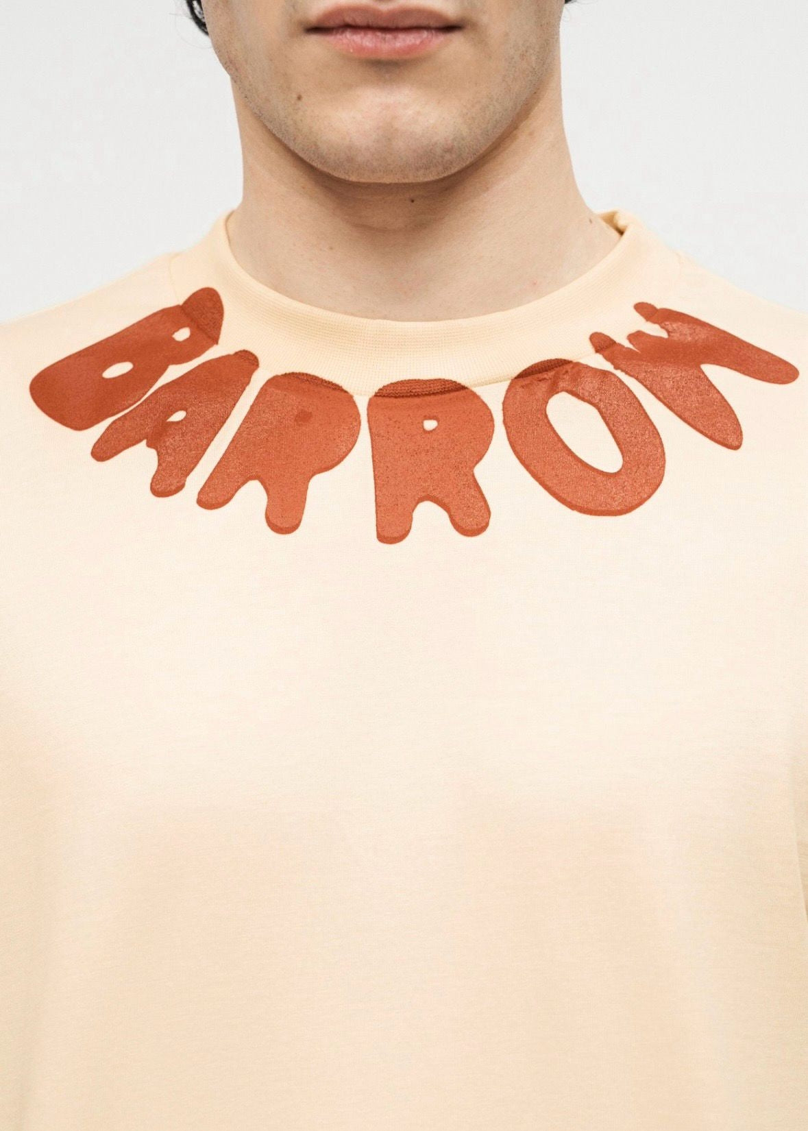 T-Shirt Barrow con logo sul collo