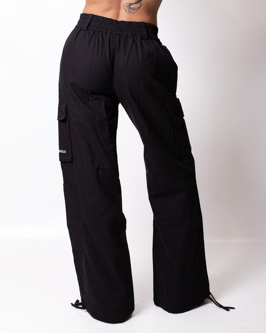 Pantalone Karl Lagerfeld Jeans cargo con coulisse donna