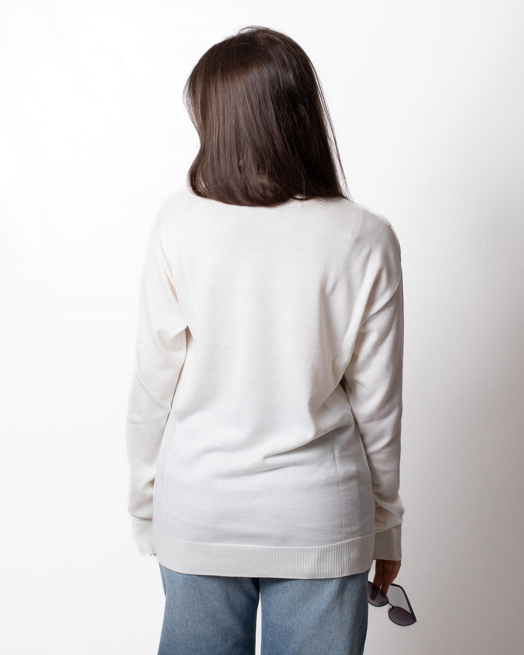 Maglia Moschino in lana con ricamo Teddy Bear
