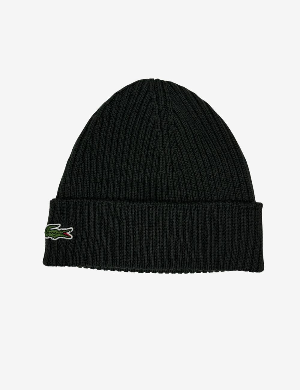 Cappello Lacoste a costine logato
