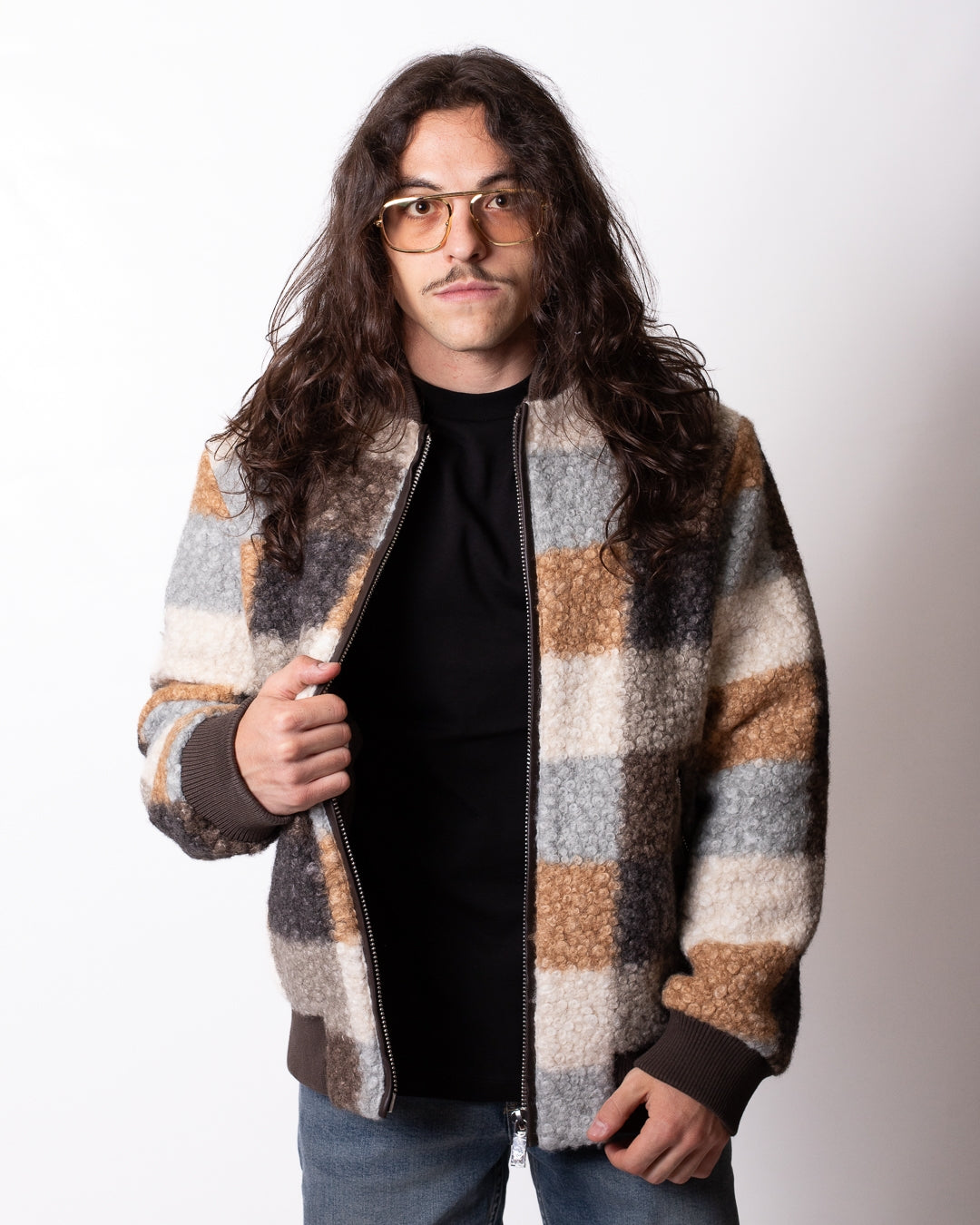 Giacca Richmond X teddy con ricamo