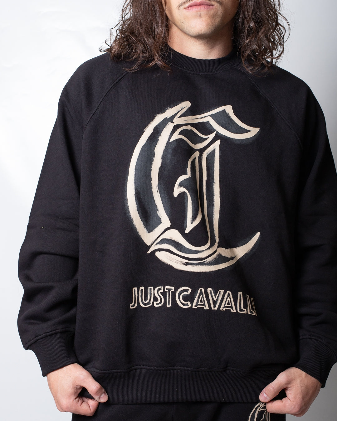 Felpa Just Cavalli "JC Shaded" uomo