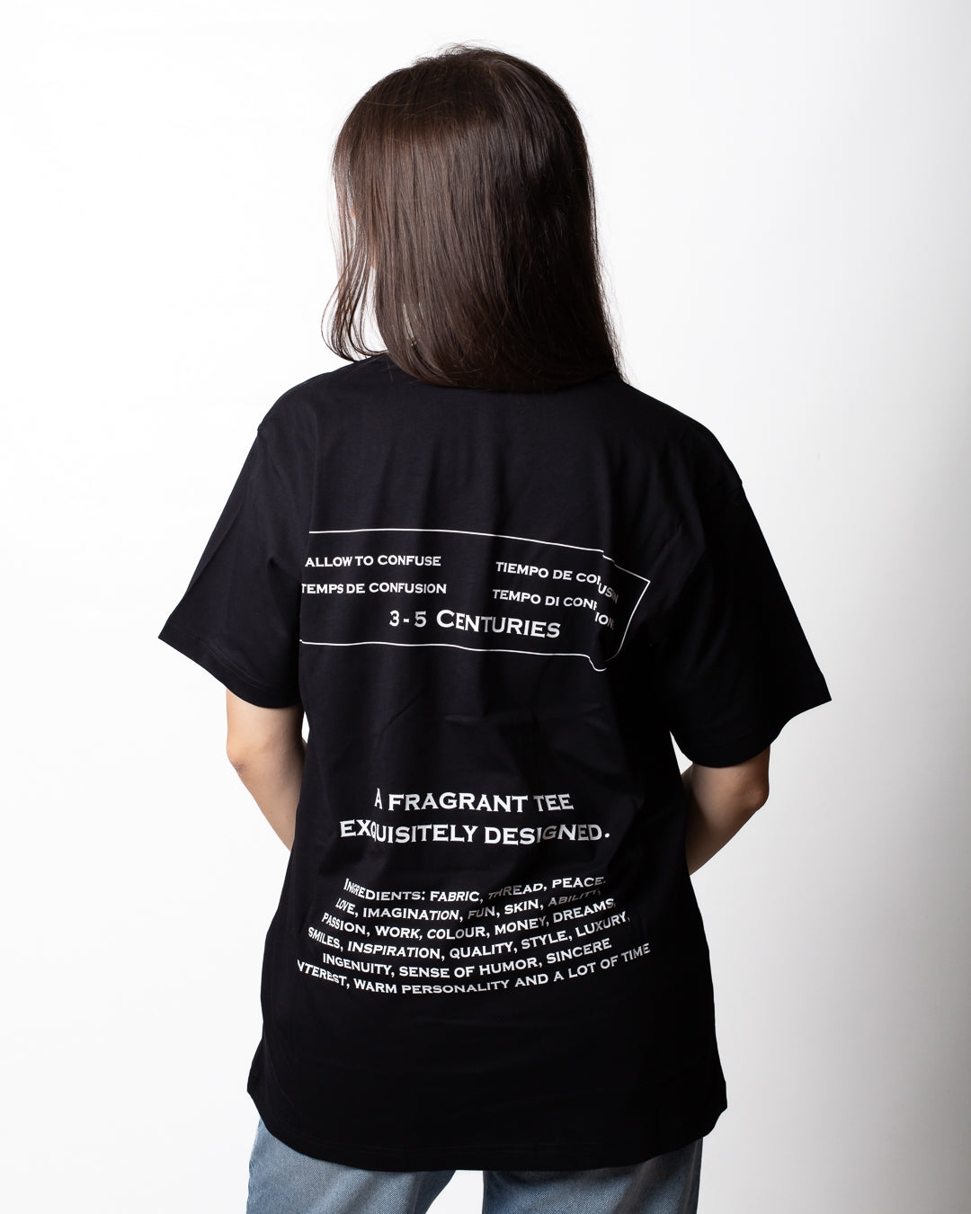 T-Shirt Moschino con stampe all-over
