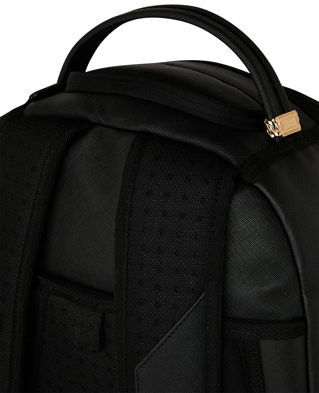 Zaino Sprayground nero BLACKED OUT EMBOSSED GOLD TOOTH BACKPACK