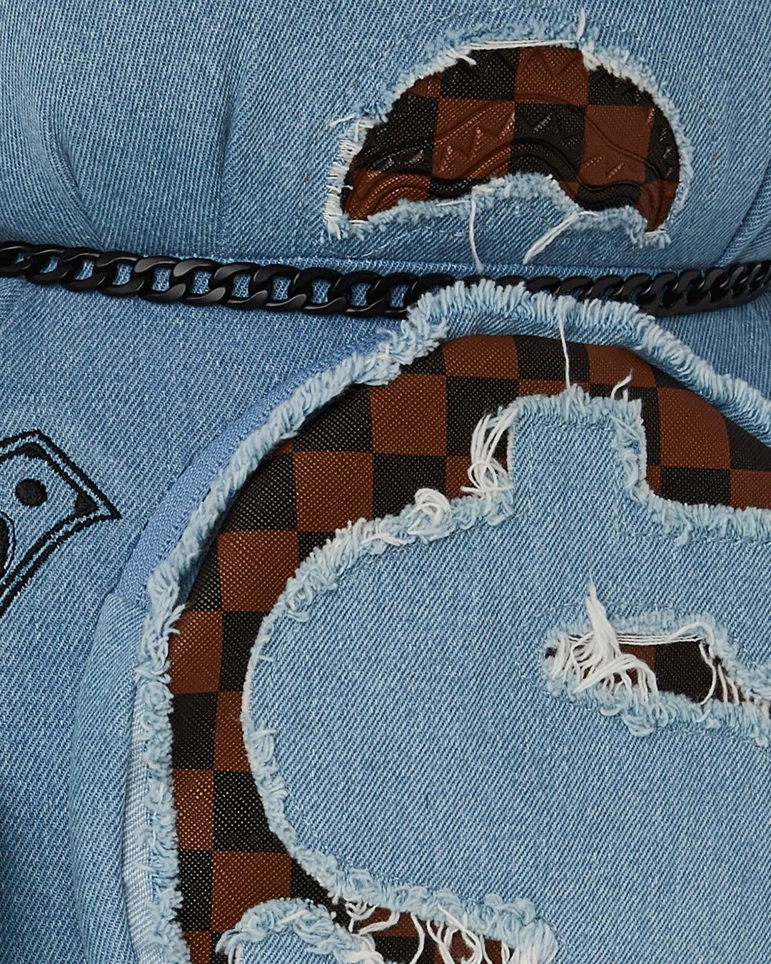 Zaino Sprayground orsetto denim shark moneybear teddy bear shark backpack