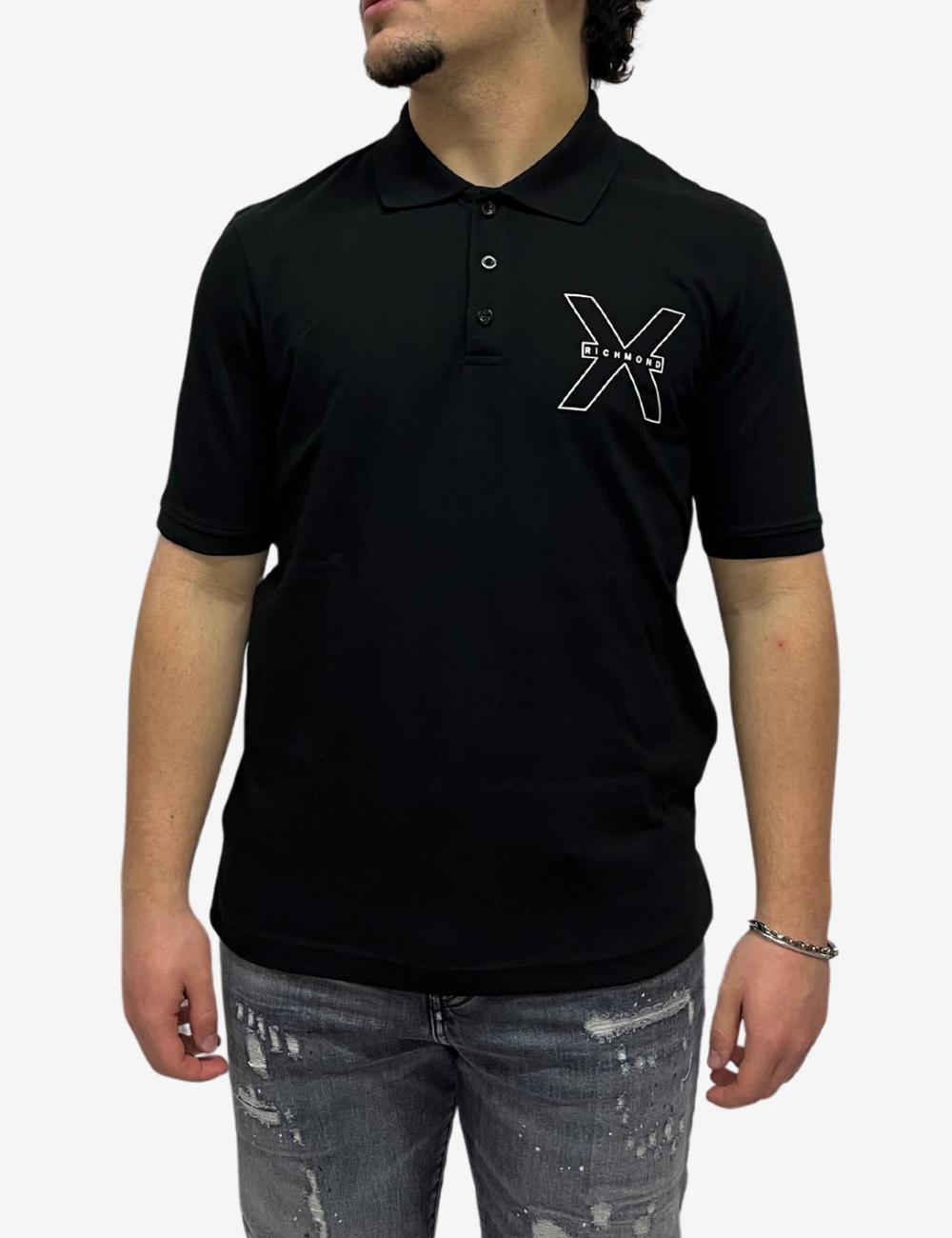 Polo Richmond X con logata uomo