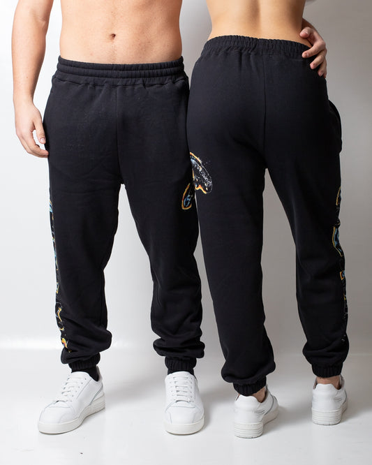 Pantalone Sprayground in felpa "Oxidized Shark"