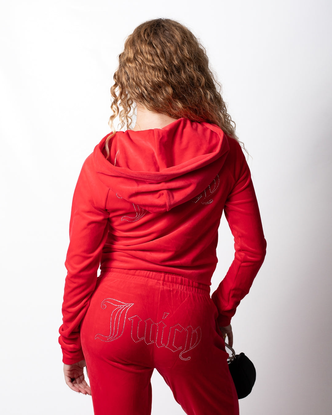 Felpa Juicy Couture fullzip con cappuccio "Madison Outline" donna