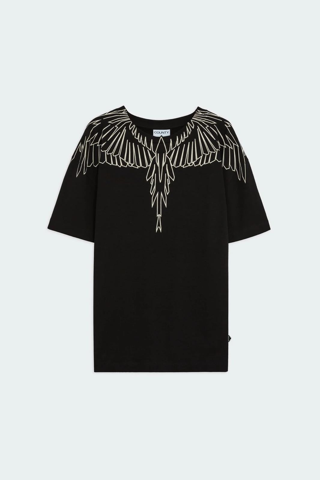 T-Shirt Marcelo Burlon con logo wings basic uomo