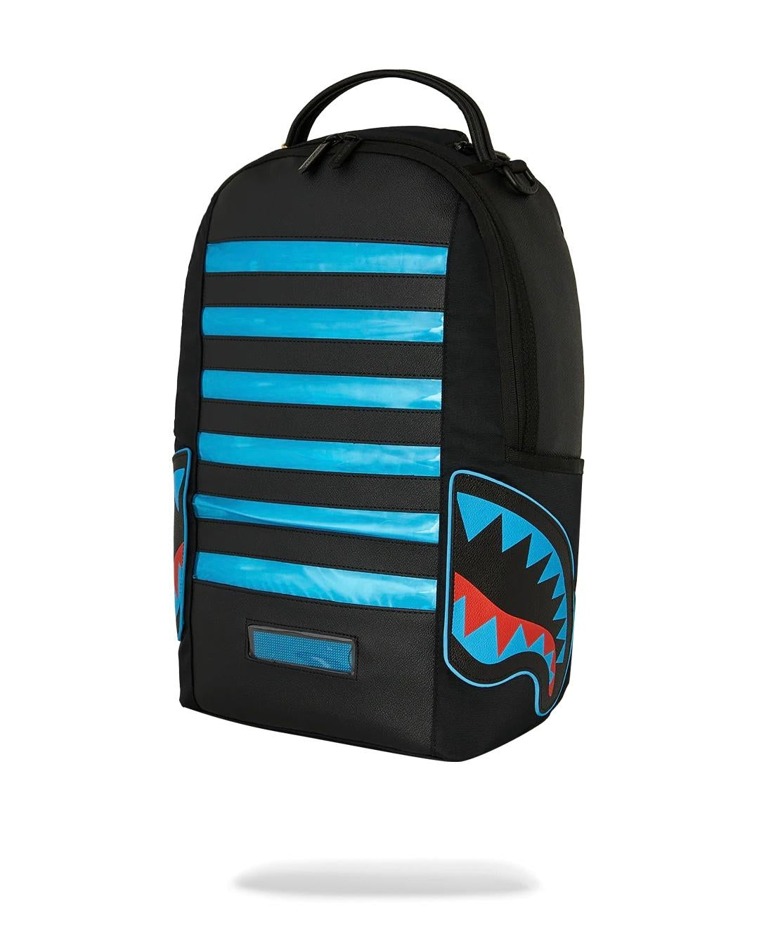 Zaino Sprayground nero Led stripe sharks dlx backpack