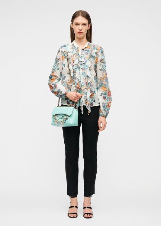 Borsa Just Cavalli con charms logati donna