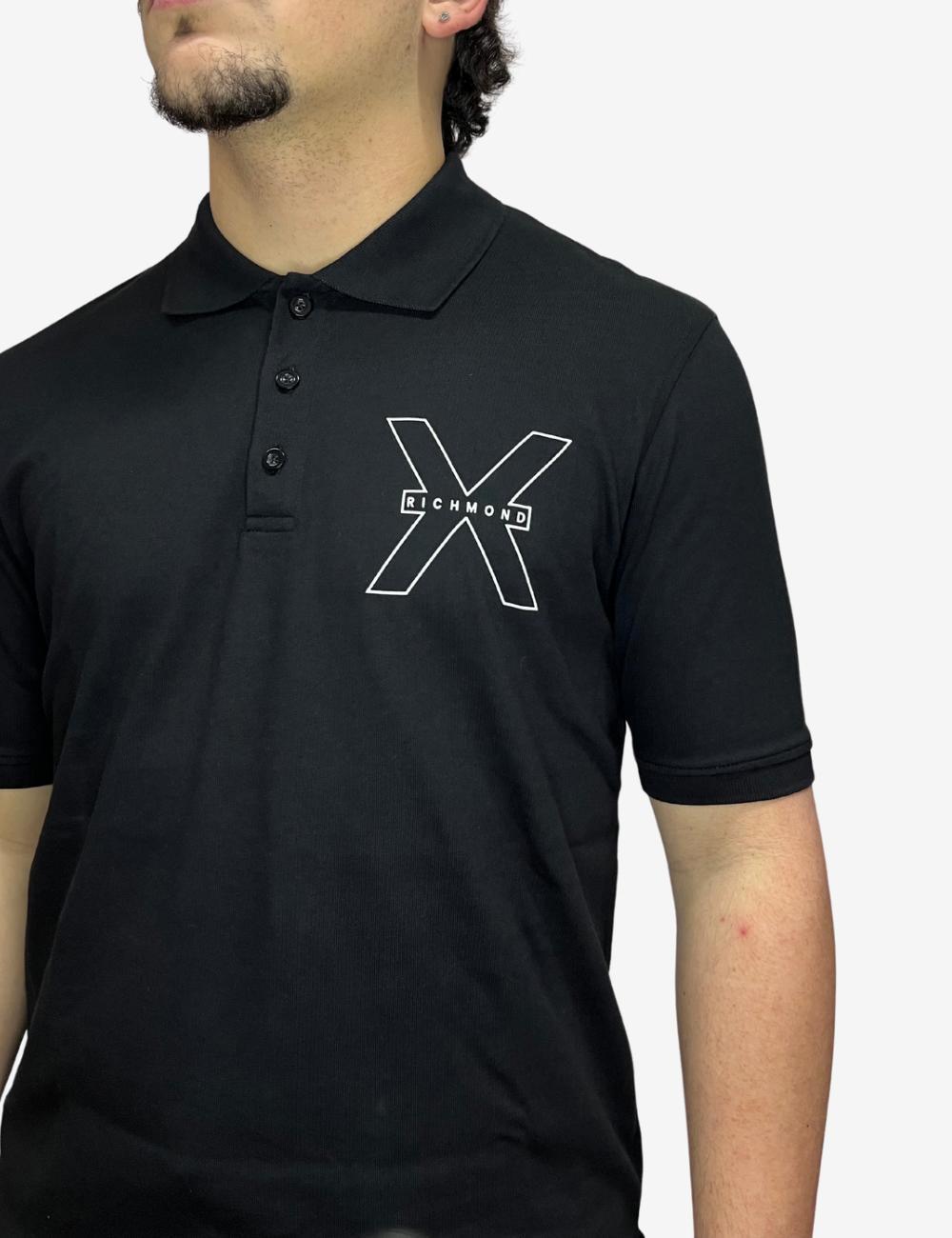 Polo Richmond X con logata uomo