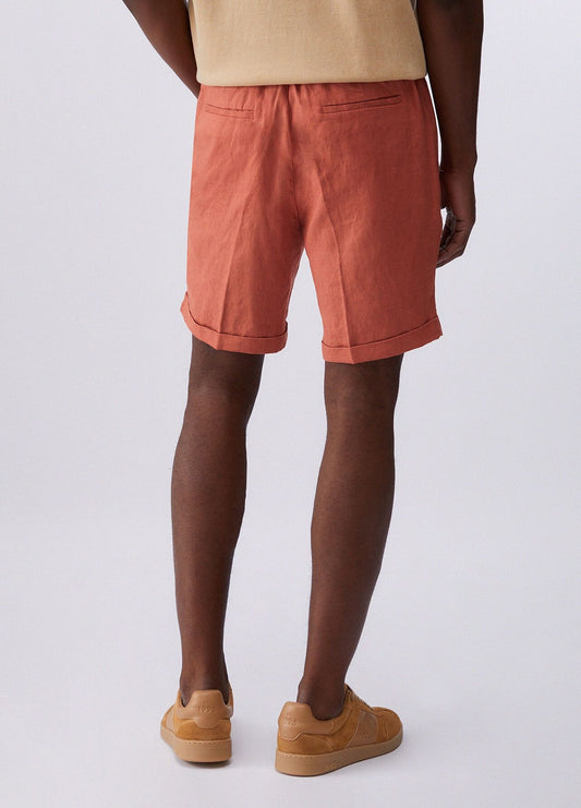 Bermuda Liu Jo chino in lino uomo
