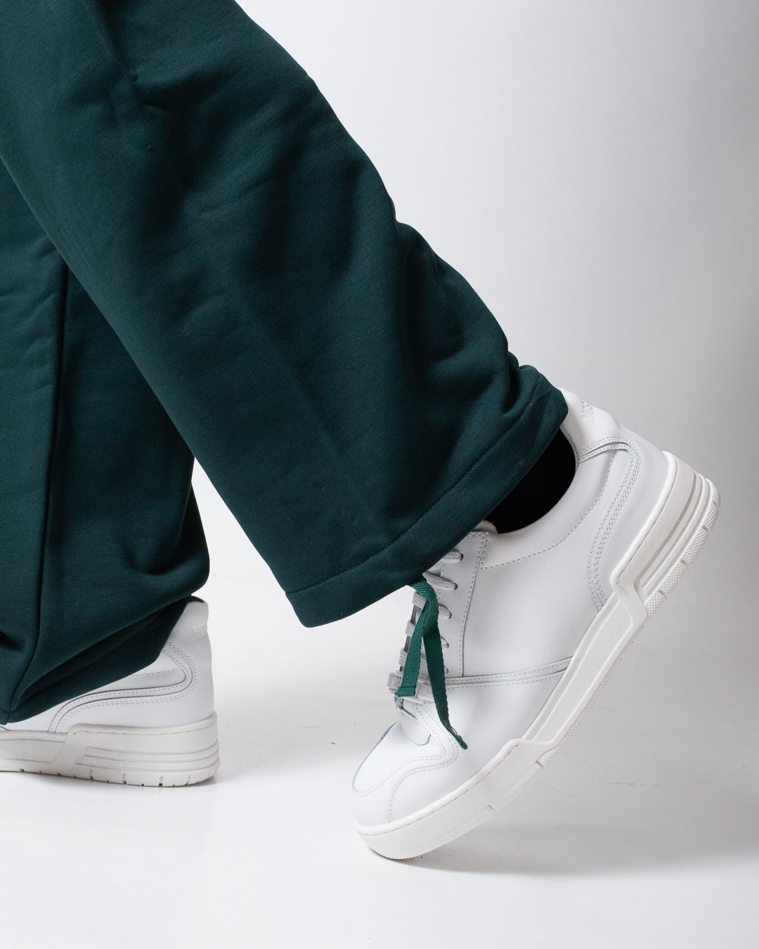 Pantalone Comme des Fuckdown in felpa con nervature e stampa uomo