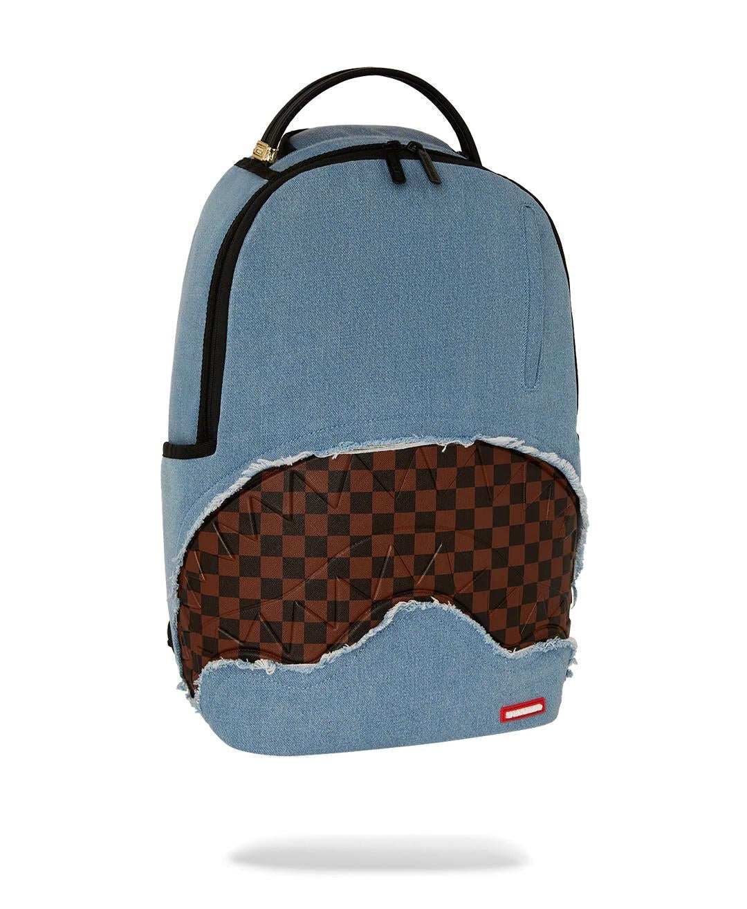 Zaino Sprayground denim shark bite dlxsv backpack