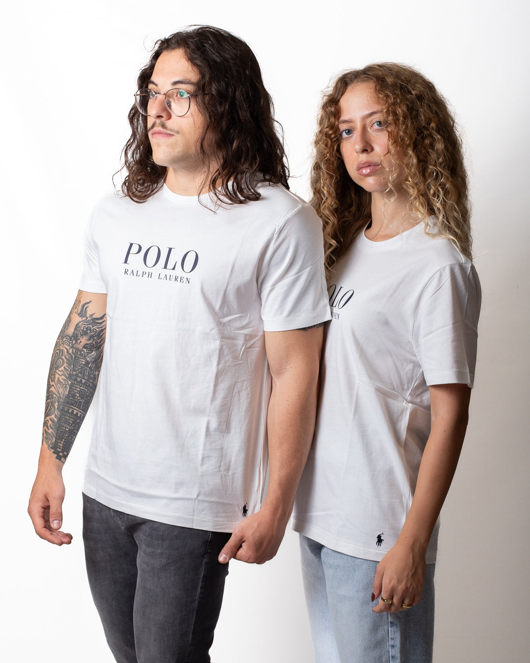 T-Shirt Polo Ralph Lauren con logo e ricamo uomo