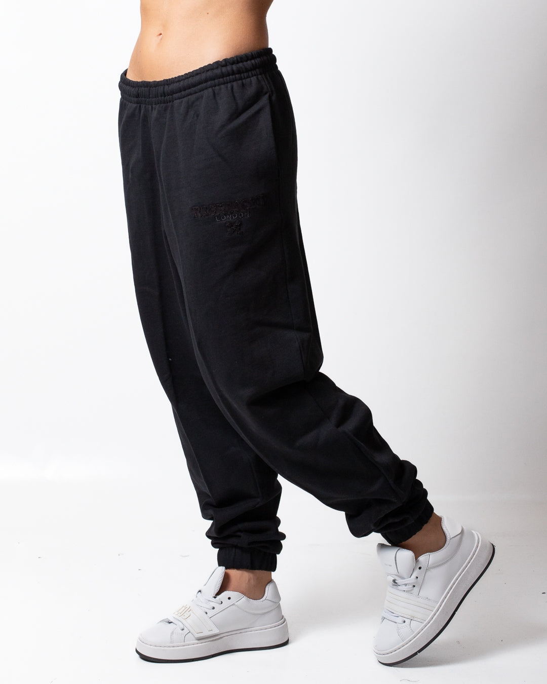Pantalone Richmond X in felpa con logo in rilievo donna