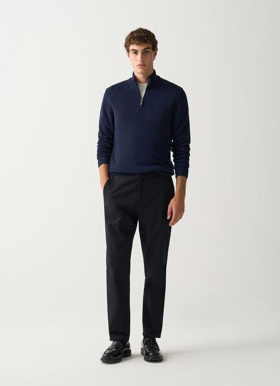 Maglia Colmar mezza zip in misto lana uomo
