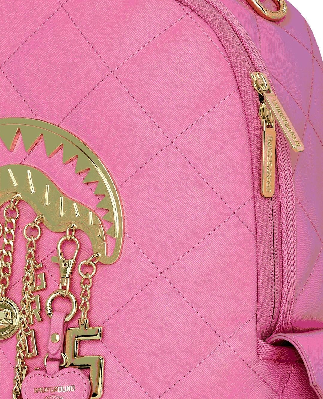 Zaino Sprayground fucsia hanging charms dlxsv backpack