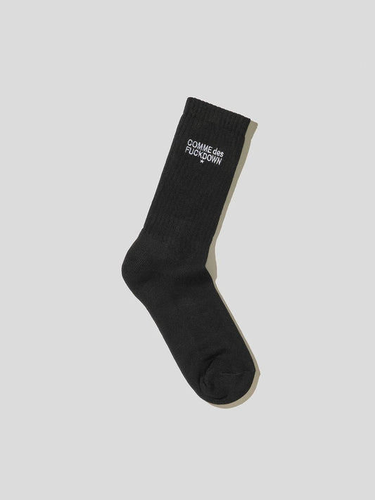 Calze Comme Des Fuckdown con logo ricamato