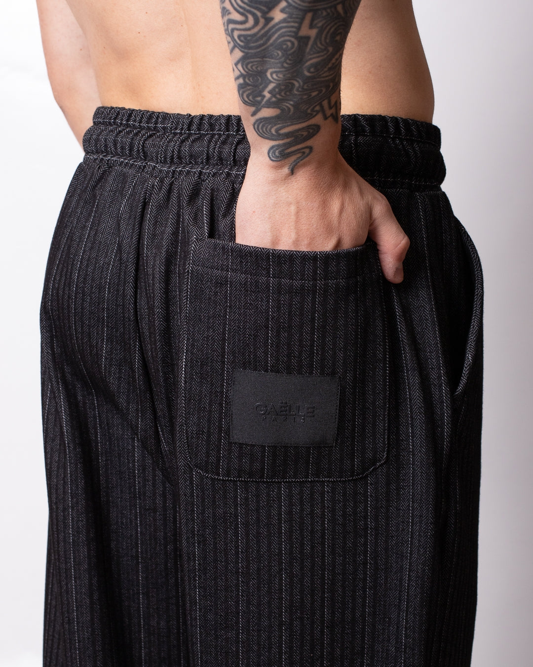 Pantalone Gaelle gessato uomo