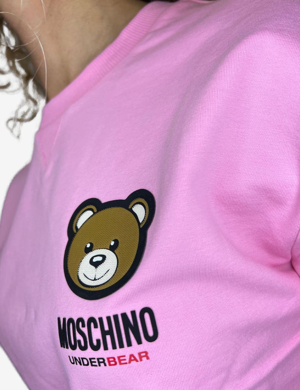 Felpa Moschino Underwear girocollo donna