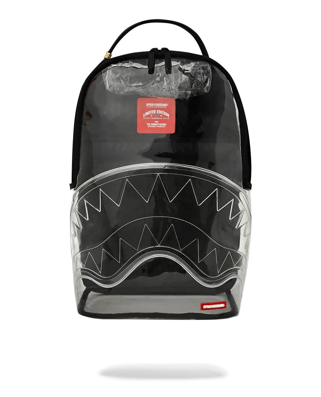 Zaino Sprayground trasparente Clear bear dlx backpack