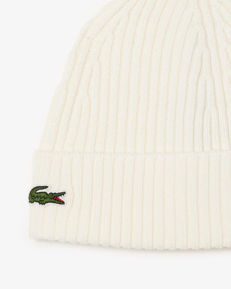 Cappello Lacoste a costine logato