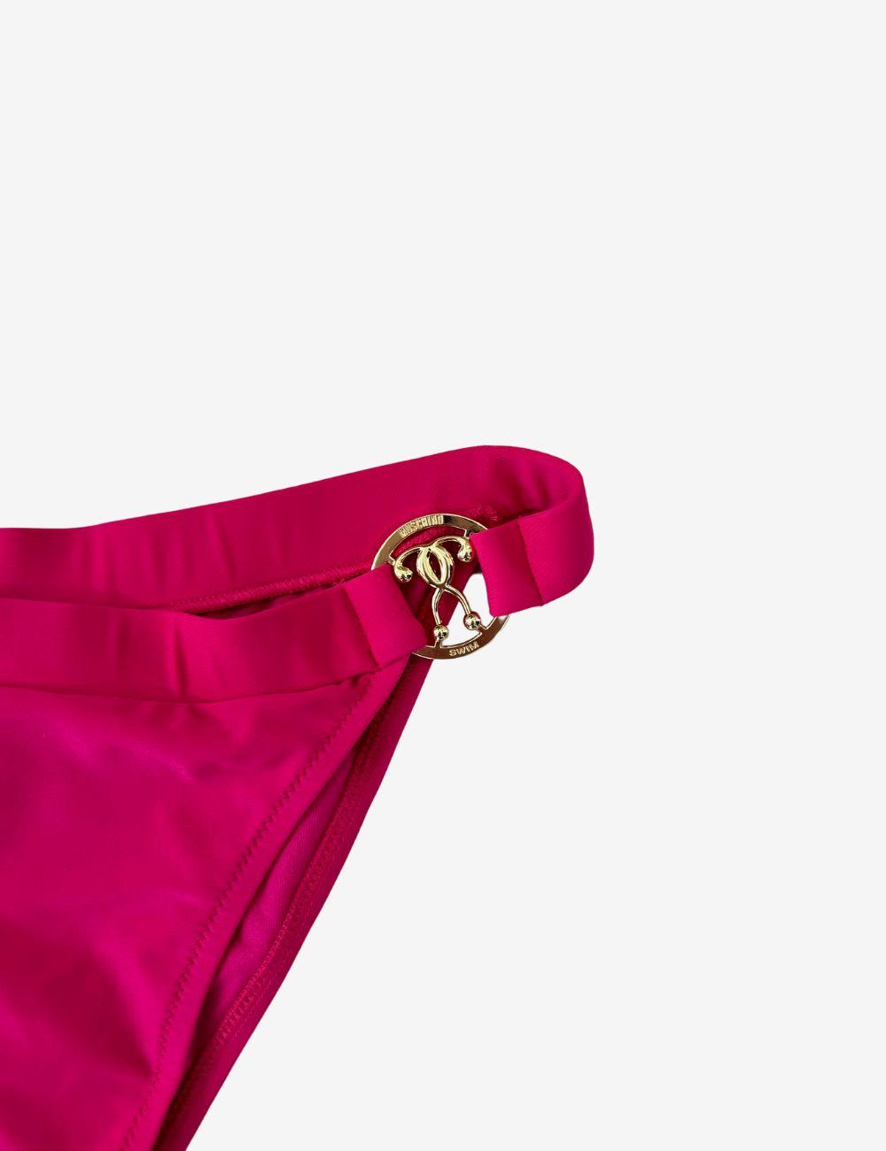 Slip mare Moschino con dettaglio in metallo donna