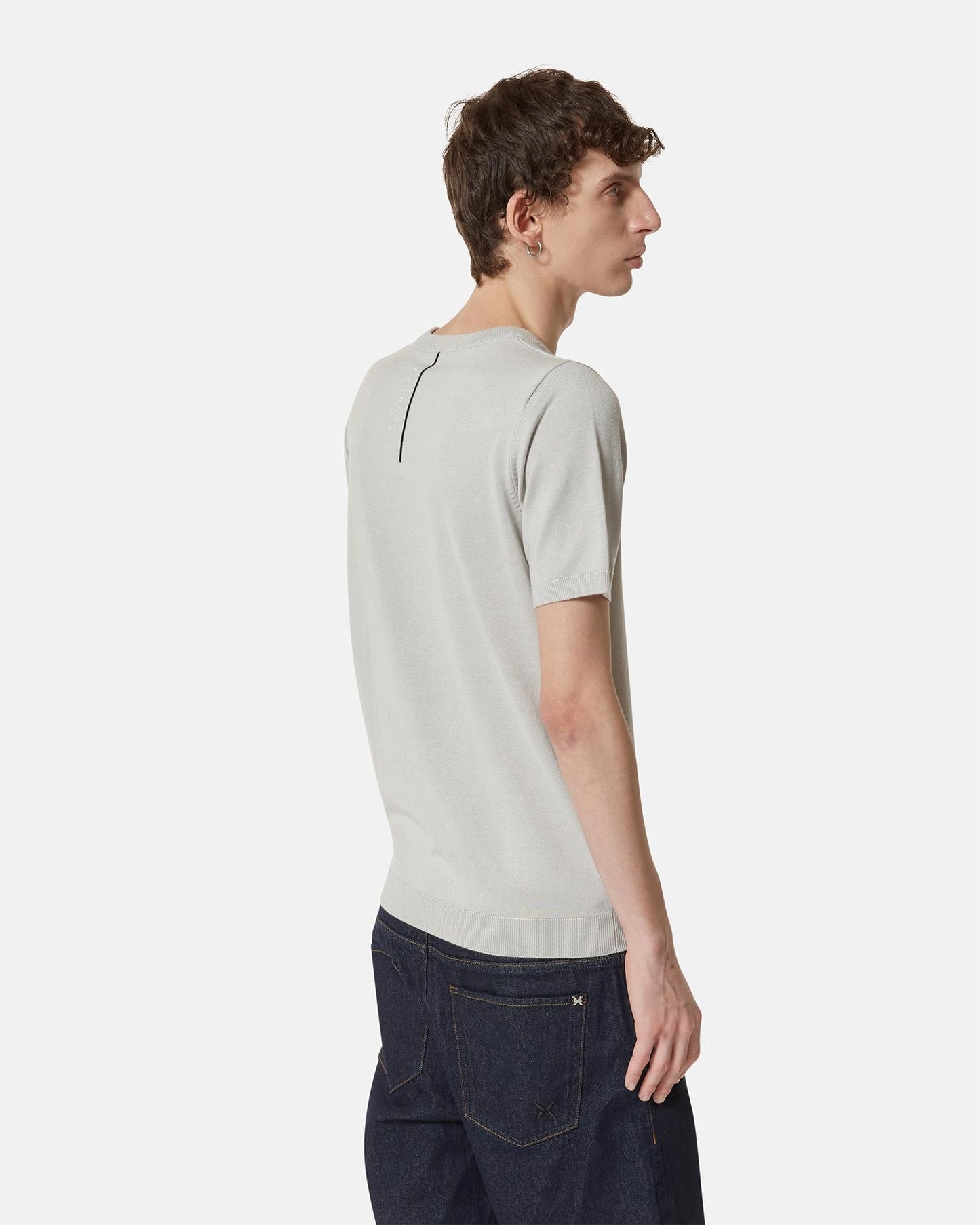 Maglia Richmond X con patch logata in gomma uomo