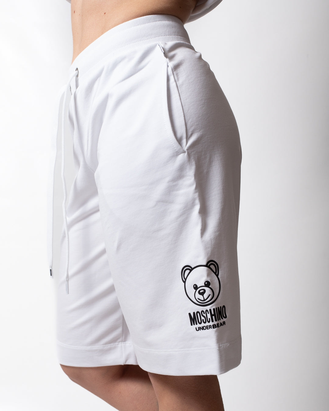 Short Moschino Underwear in felpa con logo "Teddy Bear" donna