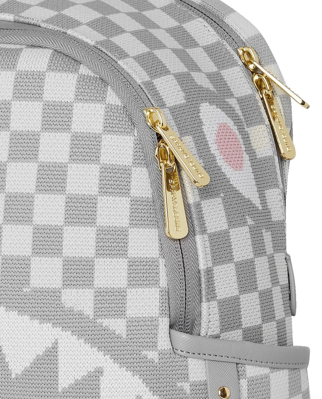 Zainetto Sprayground bianco Knit sharks in paris in cream savage backpack