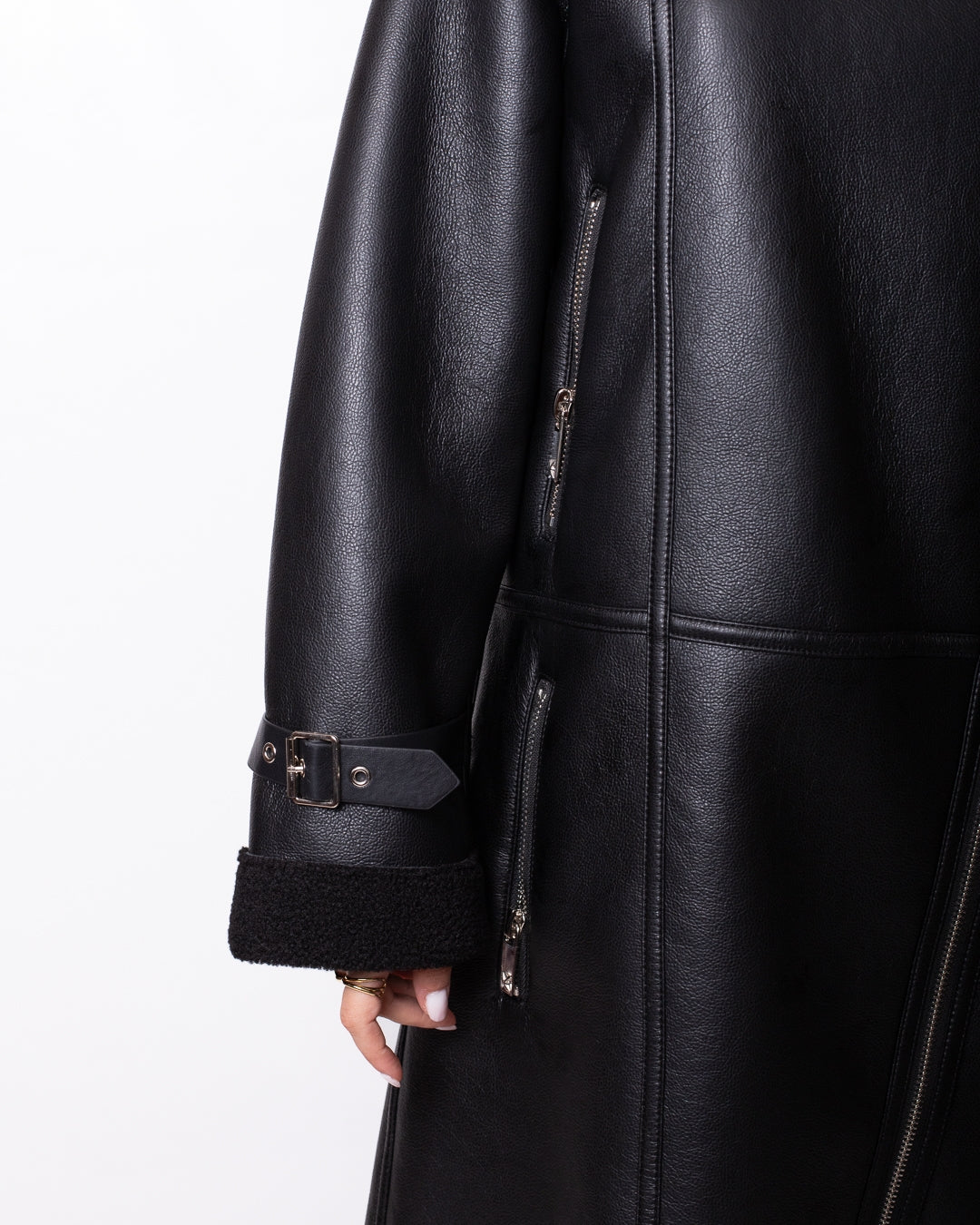 Cappotto Richmond X in ecopelle donna