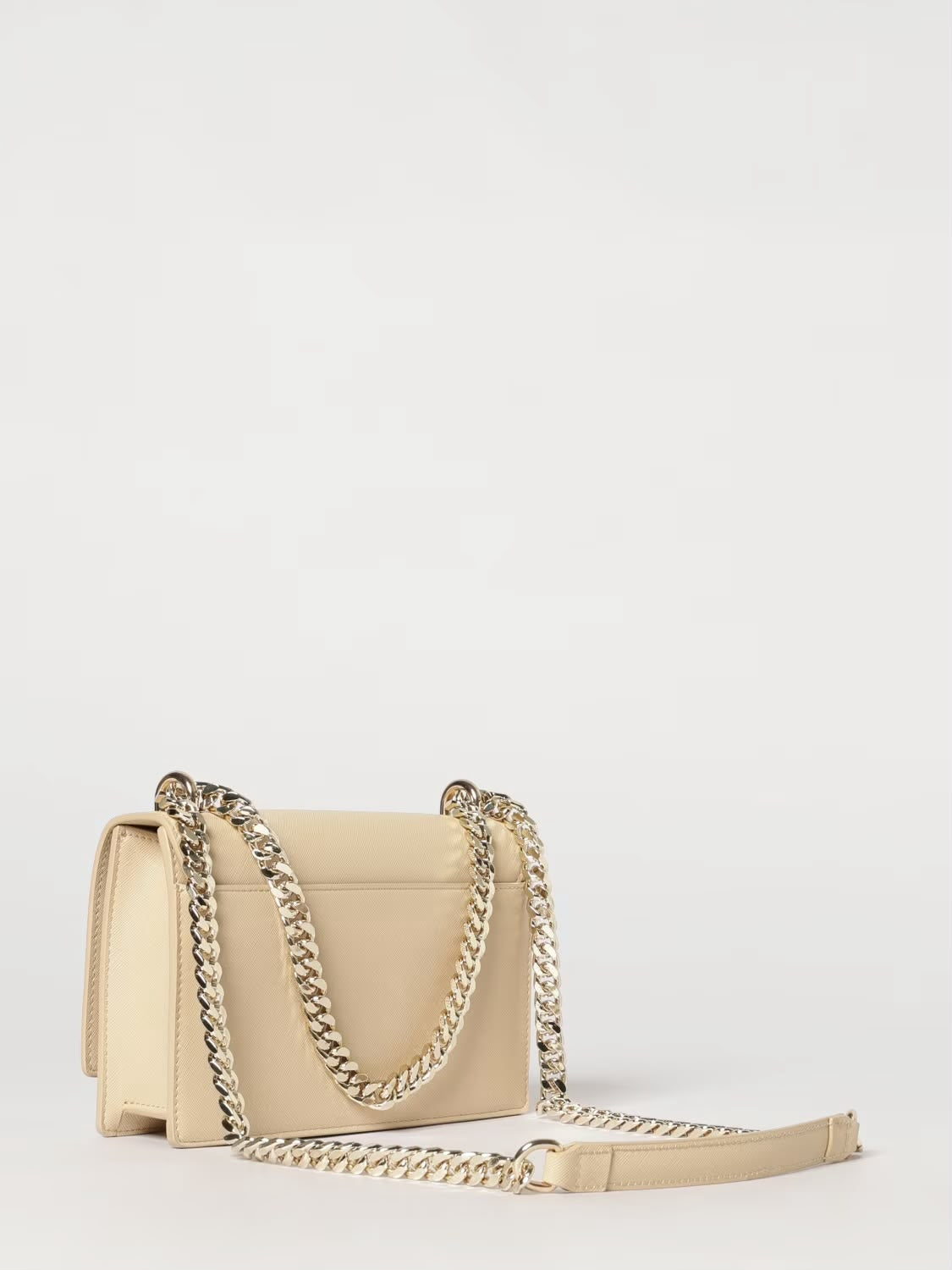 Borsa Just Cavalli a tracolla logo oro donna
