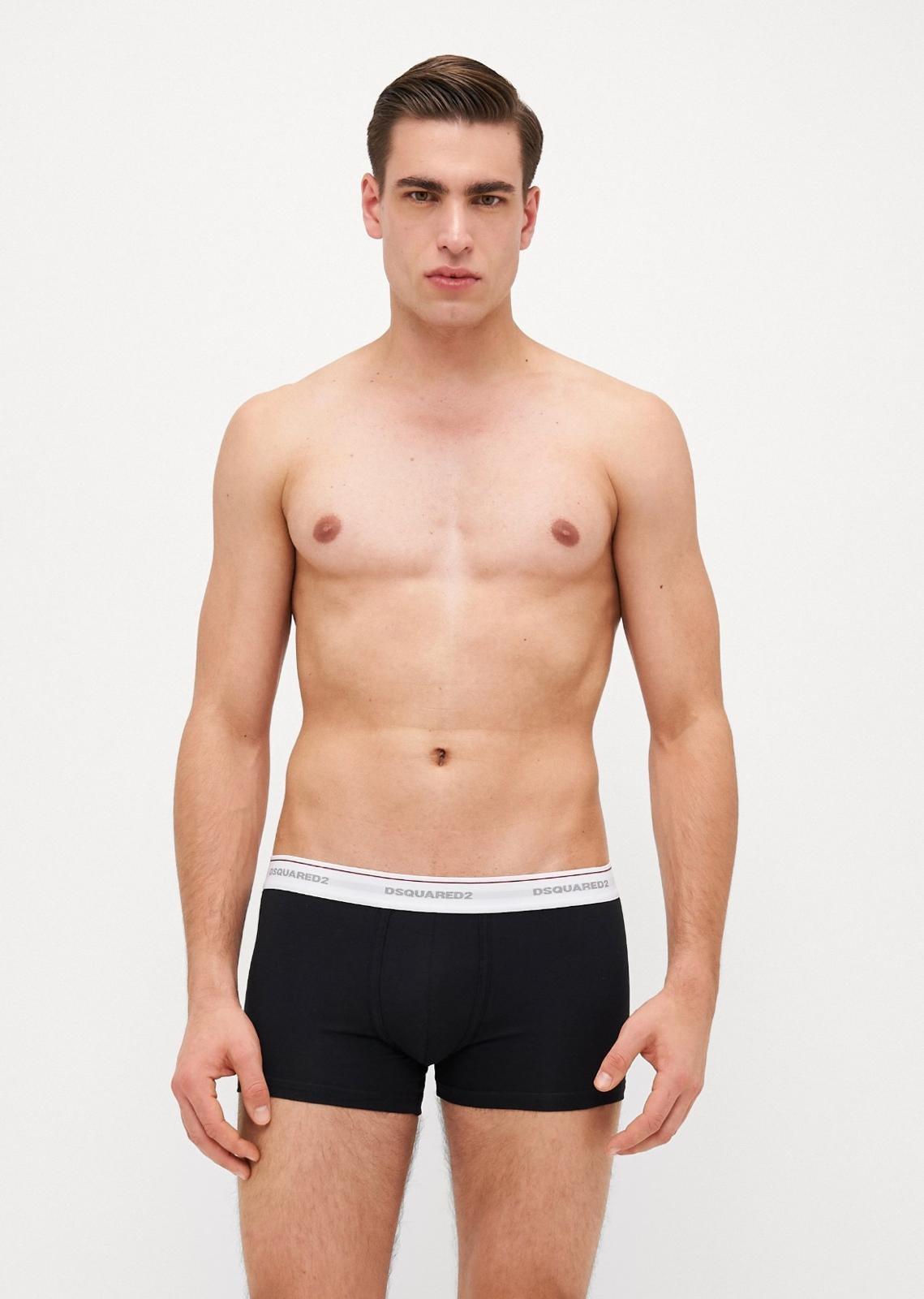 Boxer Dsquared2 tripack cotton stretch uomo