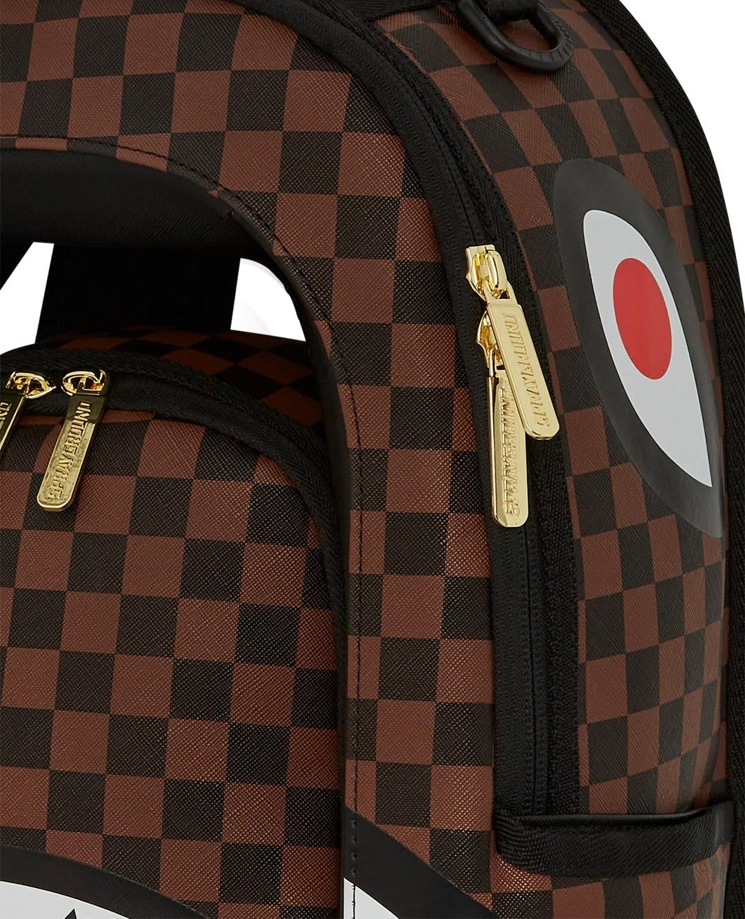 Zaino Sprayground marrone Sharks in a hole in paris dlxsv backpack