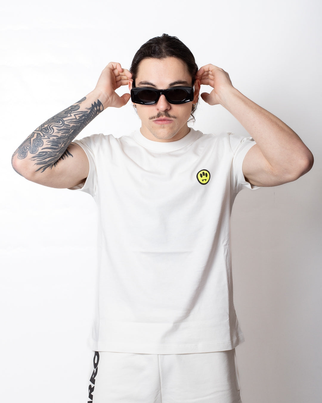 T-Shirt Barrow classic con logo stampato