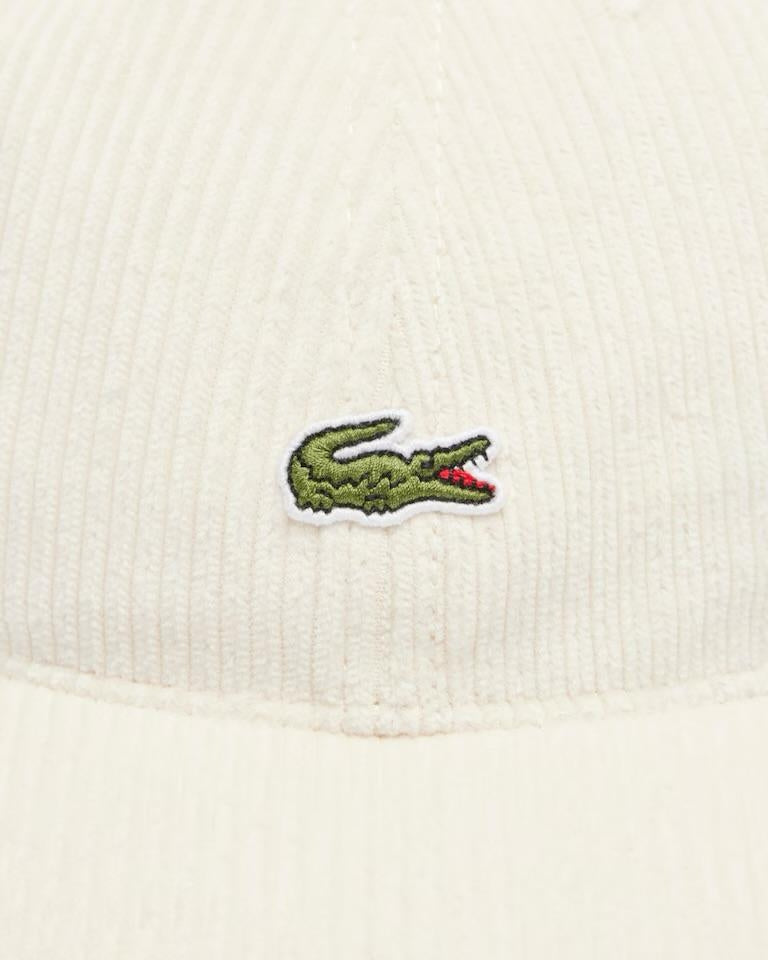 Cappello Lacoste in costina effetto velluto
