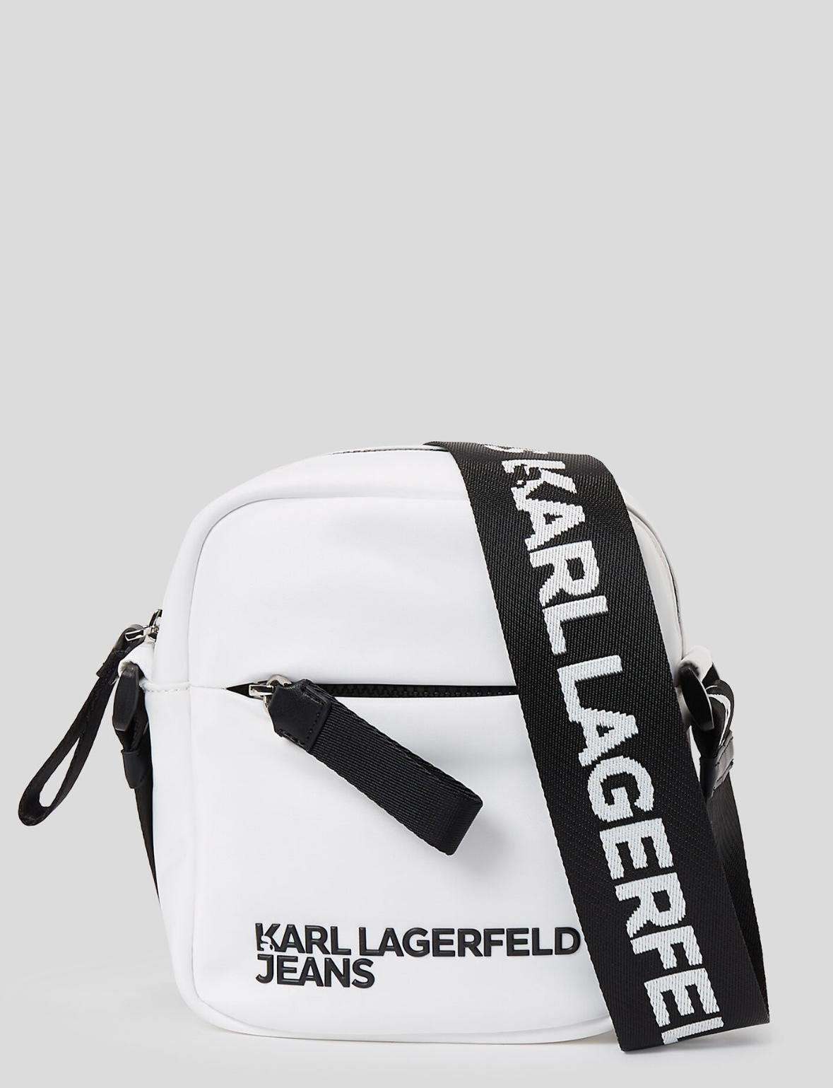 Tracolla Karl Lagerfeld Jeans in nylon logata