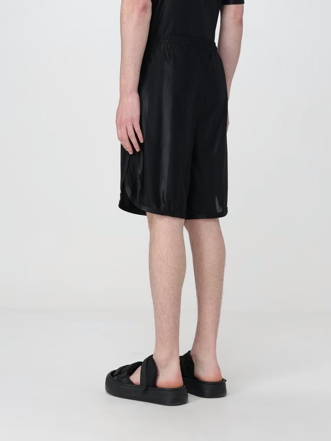 Shorts Barrow in triacetato con logo football team jersey unisex