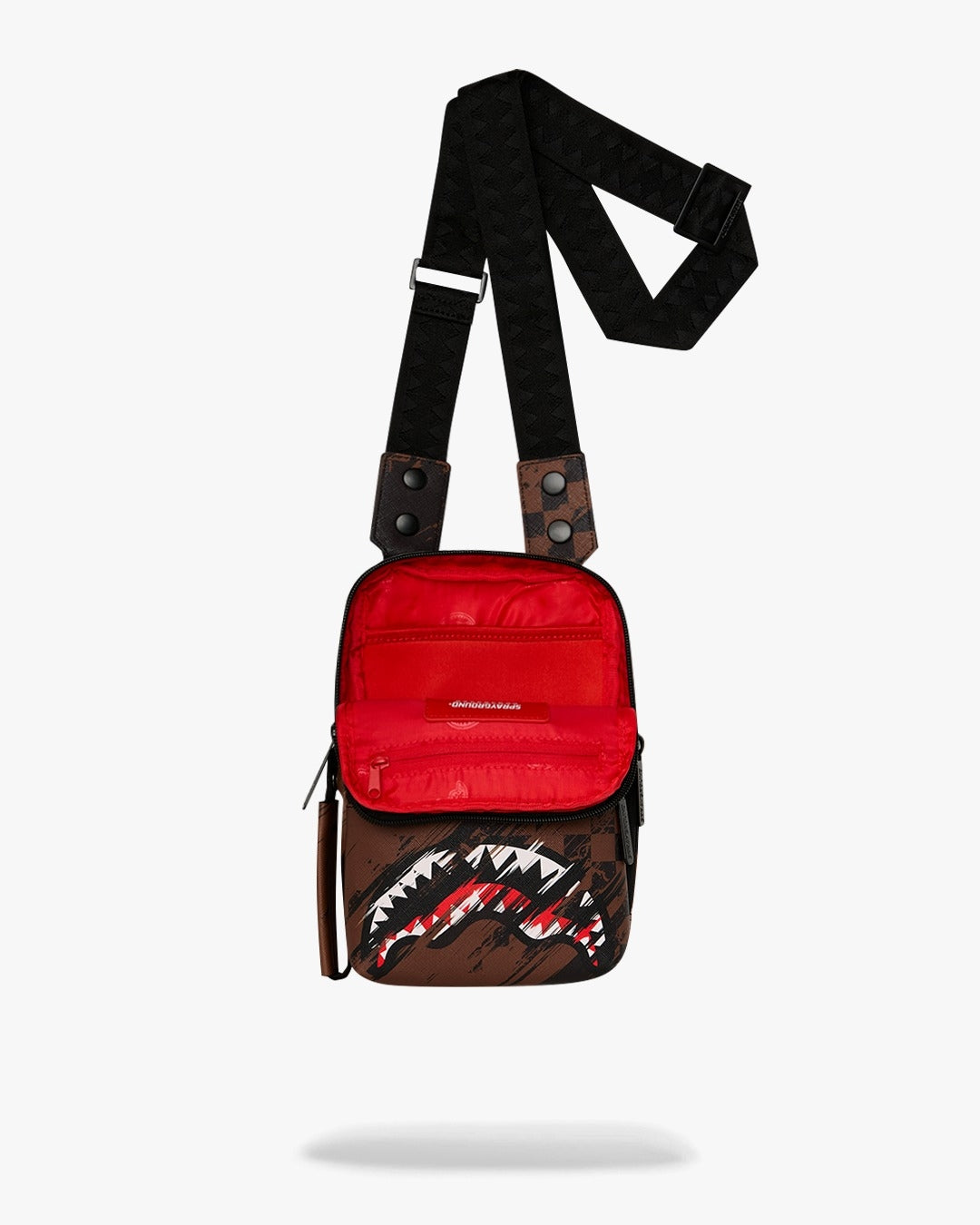 Tracolla Sprayground marrone SMEARED GRUNGE OG SLING