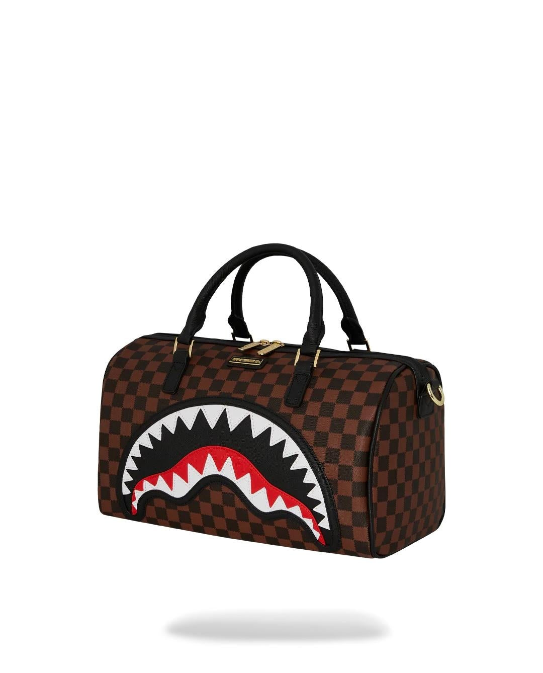 Borsa Sprayground marrone Sawtooth sharks in paris mini duffle