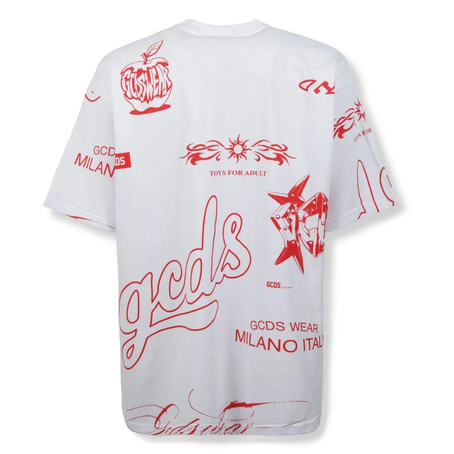 T-Shirt GCDS "History Logo" oversize
