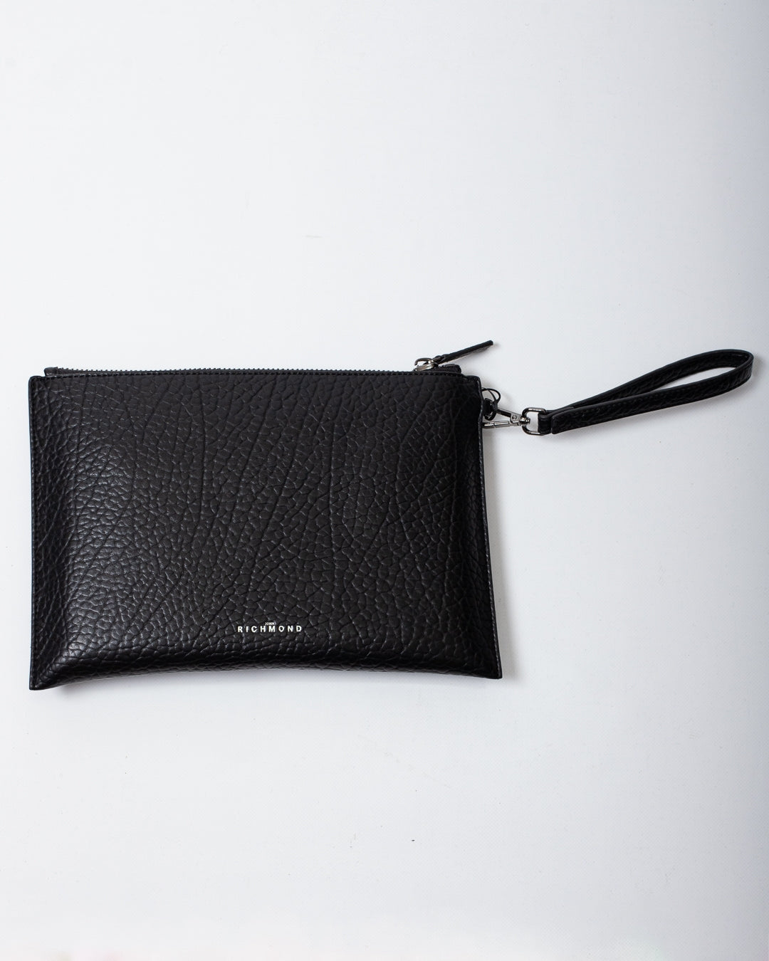 Pochette John Richmond in ecopelle con manico removibile uomo